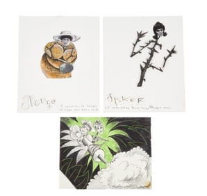 James and the Giant Peach | Aunt Spiker and Aunt Sponge 3D Concept Artwork and Storyboard