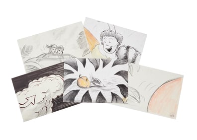 James and the Giant Peach | “James' Nightmare" Storyboards