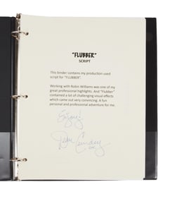 Flubber | Production Script Binder