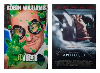 Dean Cundey | Signed "Apollo 13" and "Flubber" Posters