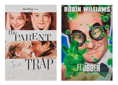 Dean Cundey | Signed "Flubber" and "The Parent Trap" Posters