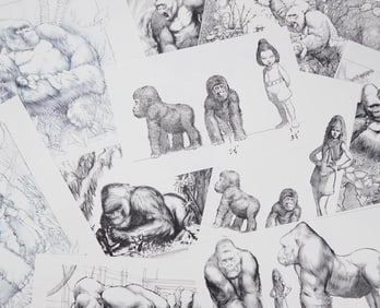 Mighty Joe Young | Rick Baker Production Artwork Copies