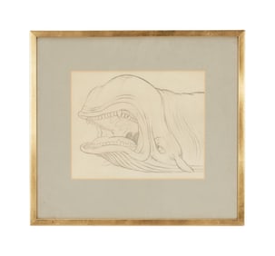 Pinocchio | Monstro the Whale Original Sketch