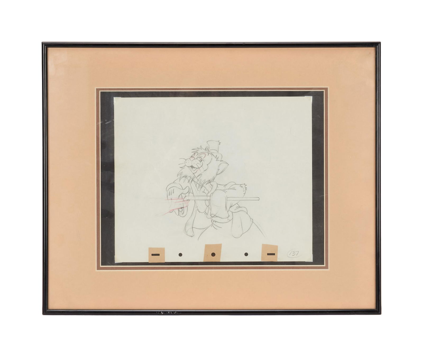 Pinocchio | Gideon Original Sketch (1 of 3)