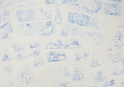 Hercules | Nessus the Centaur Scene Production Artwork