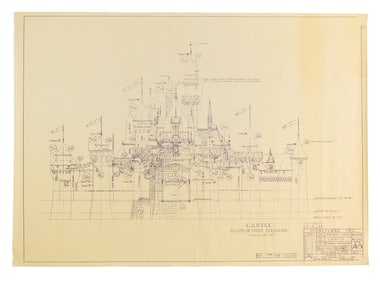 Disney | Fantasyland Castle Blueprint Copy