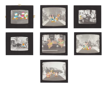 Disney | 1989 Chevrolet Lumina Commercial Animation Cels with Backgrounds