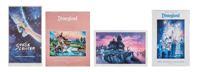 Dan Goozee | Signed Houston Space Center Prints with Art of Disneyland Prints and Posters
