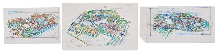 Tokyo DisneySea | Signed Park Sketches (3)