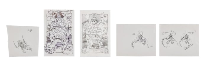 Pirates of the Caribbean | Attraction Poster Design and Sketches (5)