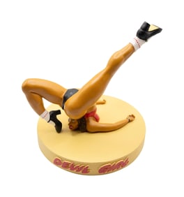 Crumb | Devil Girl - Unopened, Signed, Limited-Edition Statue with Candy Boxes