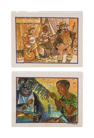 Louie Bluie | Original Artwork by Howard Armstrong (B)