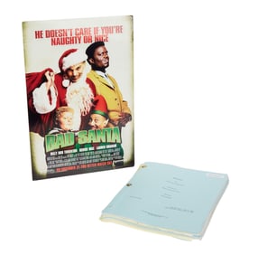 Bad Santa | Shooting Script with Director's Annotations with Production Documents and Poster