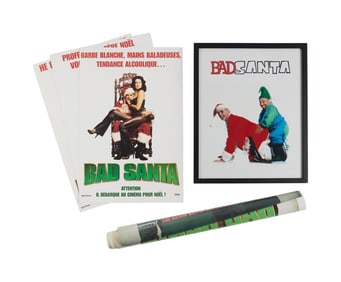 Bad Santa | Posters, Including Two Signed by Terry Zwigoff
