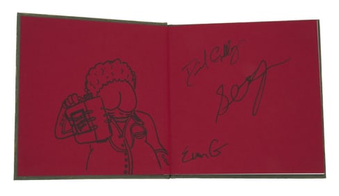 Superbad | "Superbad: The Drawings" Book Signed by Seth Rogen, Evan Goldberg, and David Goldberg