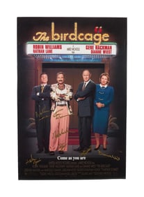 The Birdcage | Cast-Signed Film Poster