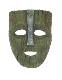 The Mask | Stanley Ipkiss (Jim Carrey) Production-Made "Mask of Loki" Prop