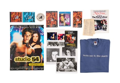 54 | Photo / Artwork Archive with Ephemera (including Director-Signed Poster)