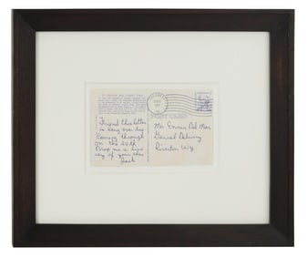 Brokeback Mountain | Screen-Used "Long Over Due" and "You Bet" Postcards from Jack and Ennis