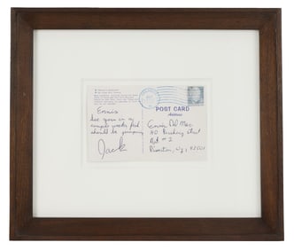 Brokeback Mountain | Screen-Used "Fish Should Be Jumping" Postcard from Jack to Ennis