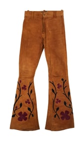 Joe Walsh | Vintage Suede Flare Pants