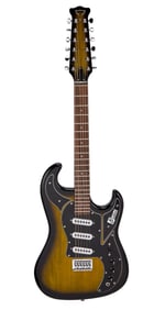 Joe Walsh | Burns Double Six Emerald Green Sunburst