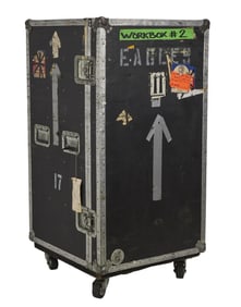 Joe Walsh | Eagles Large Black "17" Road Case with Drawers Workbox #2