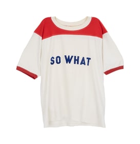 Joe Walsh | 1976 Stage-Worn "So What" Top with Notebook