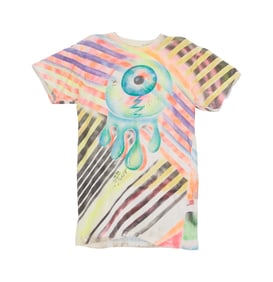 Joe Walsh | 1970s Stage-Worn Airbrushed T-Shirt with Photo and Slide