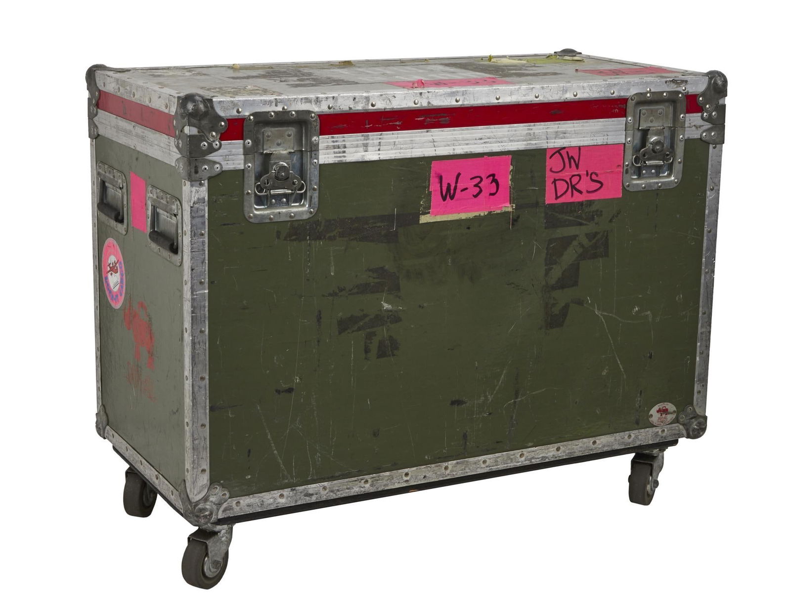 Joe Walsh | Large Green "W-33" Road Case (1 of 4)