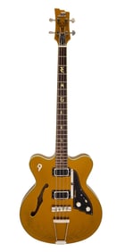 Joe Walsh | Duesenberg Eagles 40th Anniversary Signature Bass, Metallic Gold