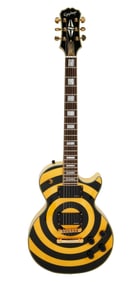 Joe Walsh | Stage Played Epiphone Zakk Wylde Les Paul Custom Bullseye With Photo
