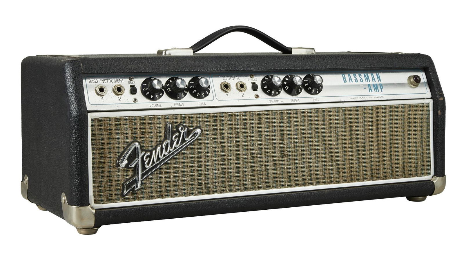 Joe Walsh | 1968 Fender Bassman "Drip Edge" Guitar Amplifier Head (1 of 3)