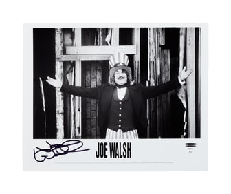 Joe Walsh | Signed "Look What I Did!" Promotional Photo