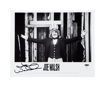 Joe Walsh | Signed "Look What I Did!" Promotional Photo