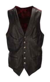 Joe Walsh | 2011 Eagles "Long Road Out of Eden" Tour Stage-Worn Leather Vest