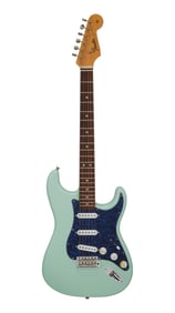 Joe Walsh | Surf Green Stratocaster Guitar with Blue Pickguard