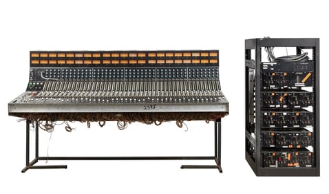 Joe Walsh | Record Plant and Design FX Location Truck API Recording Console with Power Supply, Patch