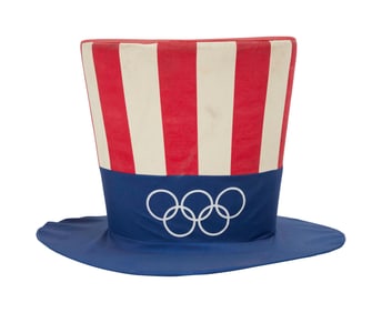 Joe Walsh | Red, White, and Blue Olympic Uncle Sam Top Hat