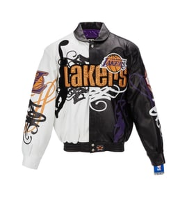 Joe Walsh | Jeff Hamilton Los Angeles Lakers Leather Jacket