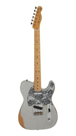 Joe Walsh | Fender Brad Paisley Road Worn Telecaster, Silver Sparkle