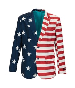 Joe Walsh | 2016 "One Hell of a Night with Joe Walsh & Bad Company" Stage-Worn American Flag Blazer