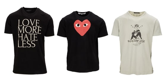 Joe Walsh | Comme des Garcons, Dolce & Gabbana, and Additional T-Shirt