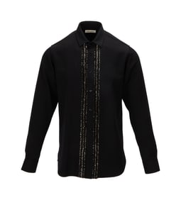 Joe Walsh | Saint Laurent Crystal Button-Down Top