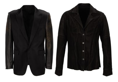 Joe Walsh | Leather and Suede Tops