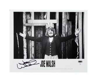 Joe Walsh | Signed "Look What I Did!" Promotional Photo