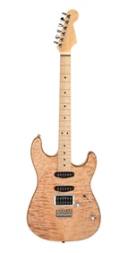 Joe Walsh | Performance Stratocaster Style Guitar, Natural Quilted Maple