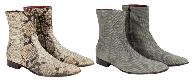 Joe Walsh | Jean-Michel Cazabat Snakeskin Boots (2)