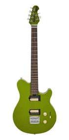 Joe Walsh | Stage Played Music Man Axis Super Sport HH Candy Apple Green With Photo