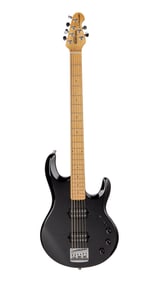 Joe Walsh | Stage Played Music Man Silhouette Bass VI Guitar, Black with Image